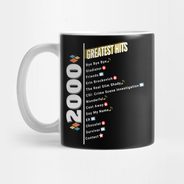 2000 Time Capsule Era - Front & Back - Retro Pop Culture by OTL Spotlight